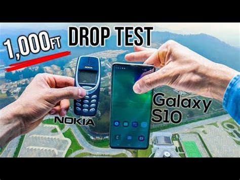 Samsung Galaxy S10 Drop Test from 1,000 Feet! 